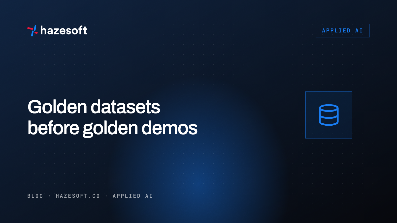 Golden datasets before golden demos: building eval suites clients trust
